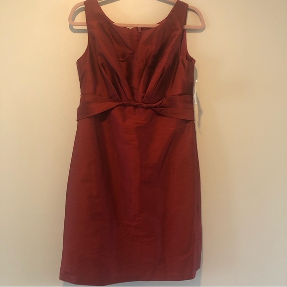 Alexia Size 14 Wine Coloured Dress - Picture 2 of 15